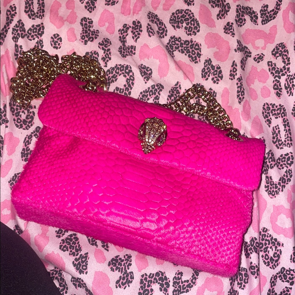 Kurt Geiger Vibrant Pink Crossbody Bag